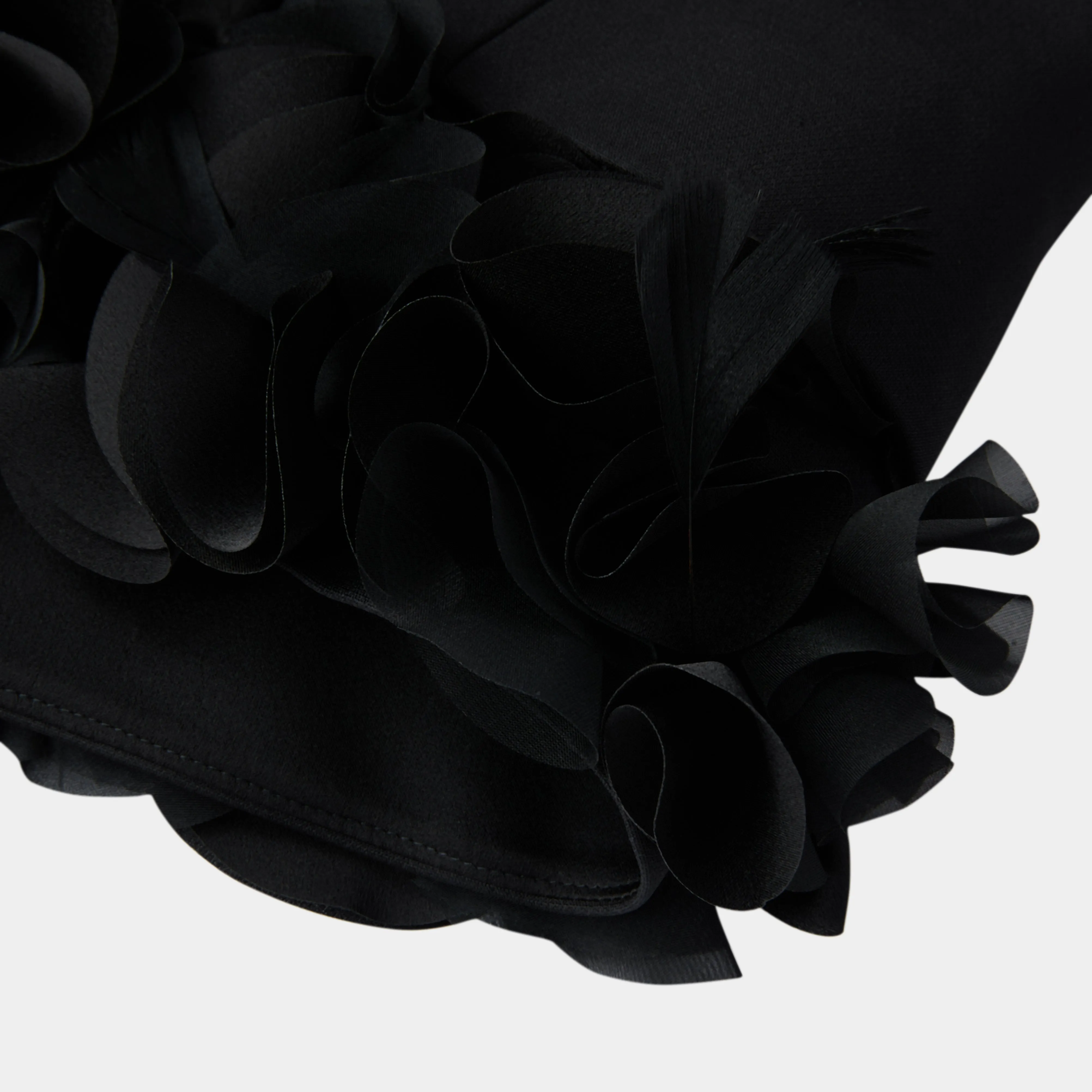 CLASSIC BLACK JACKET WITH FRINGE DETAILS AROUND THE CUFFS, EFFORTLESSLY STYLISH sold by Ports 1961 product image thumbnail 3