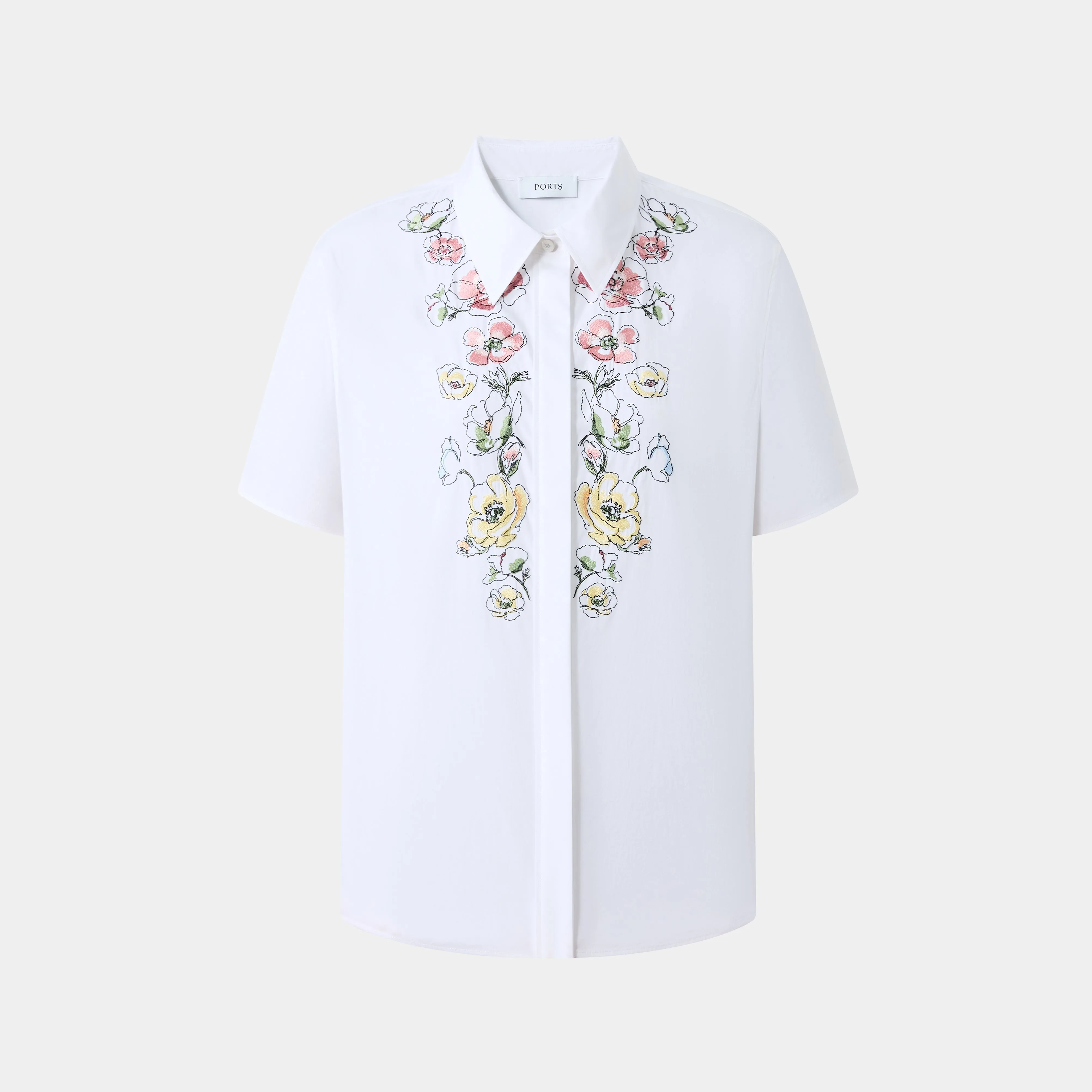 BLOSSOM EMBROIDERY BLOUSE sold by Ports 1961