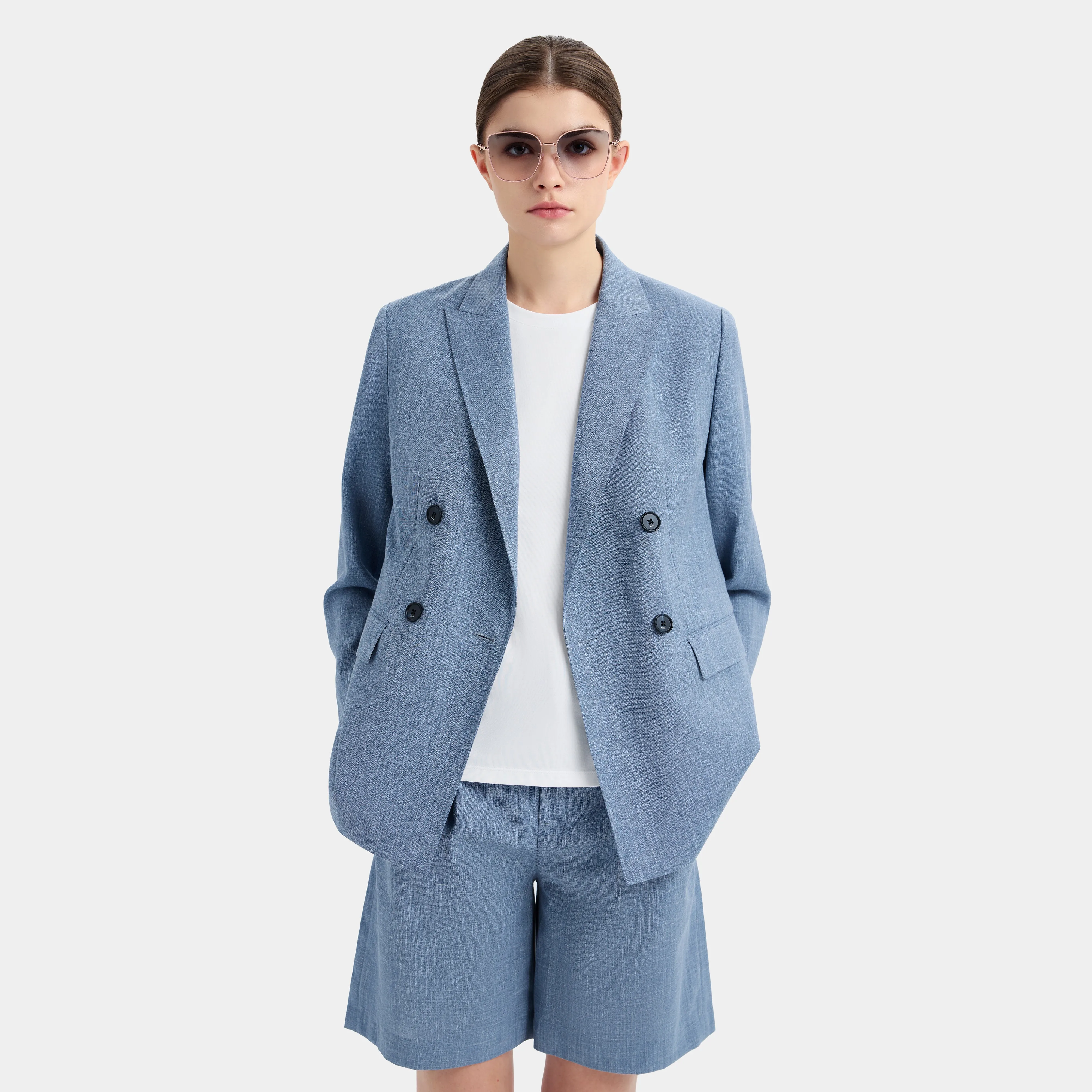 AZURE PLEAT POCKET SHORTS sold by Ports 1961 product image thumbnail 2