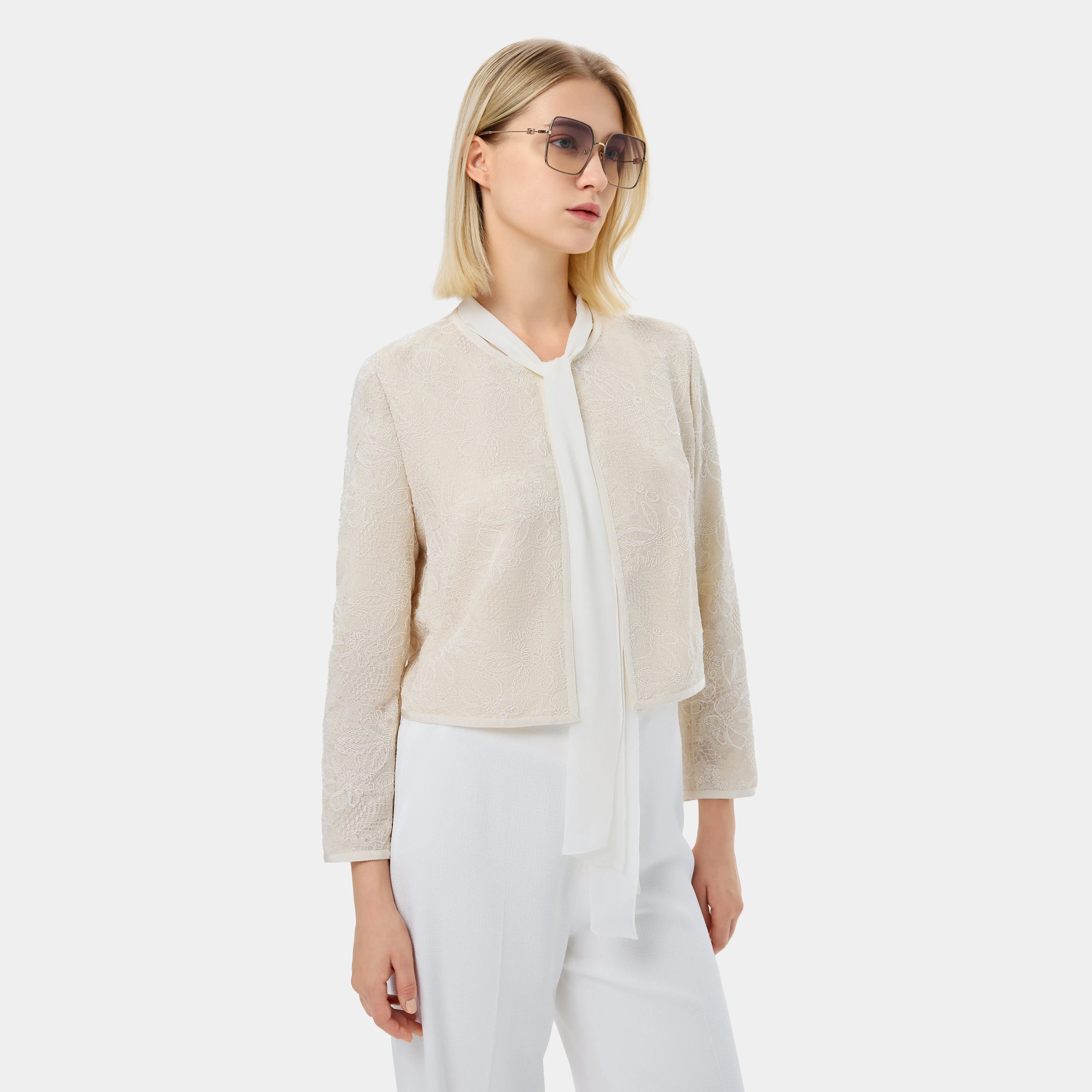BLOSSOM CHIC CREAM JACKET sold by Ports 1961 product image thumbnail 3