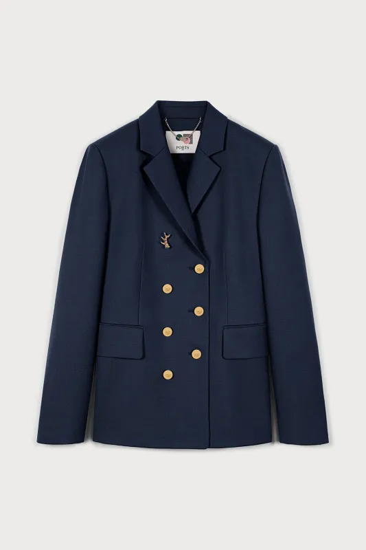 OPULENT PORTS 1961 BLAZER IN NAVY sold by Ports 1961