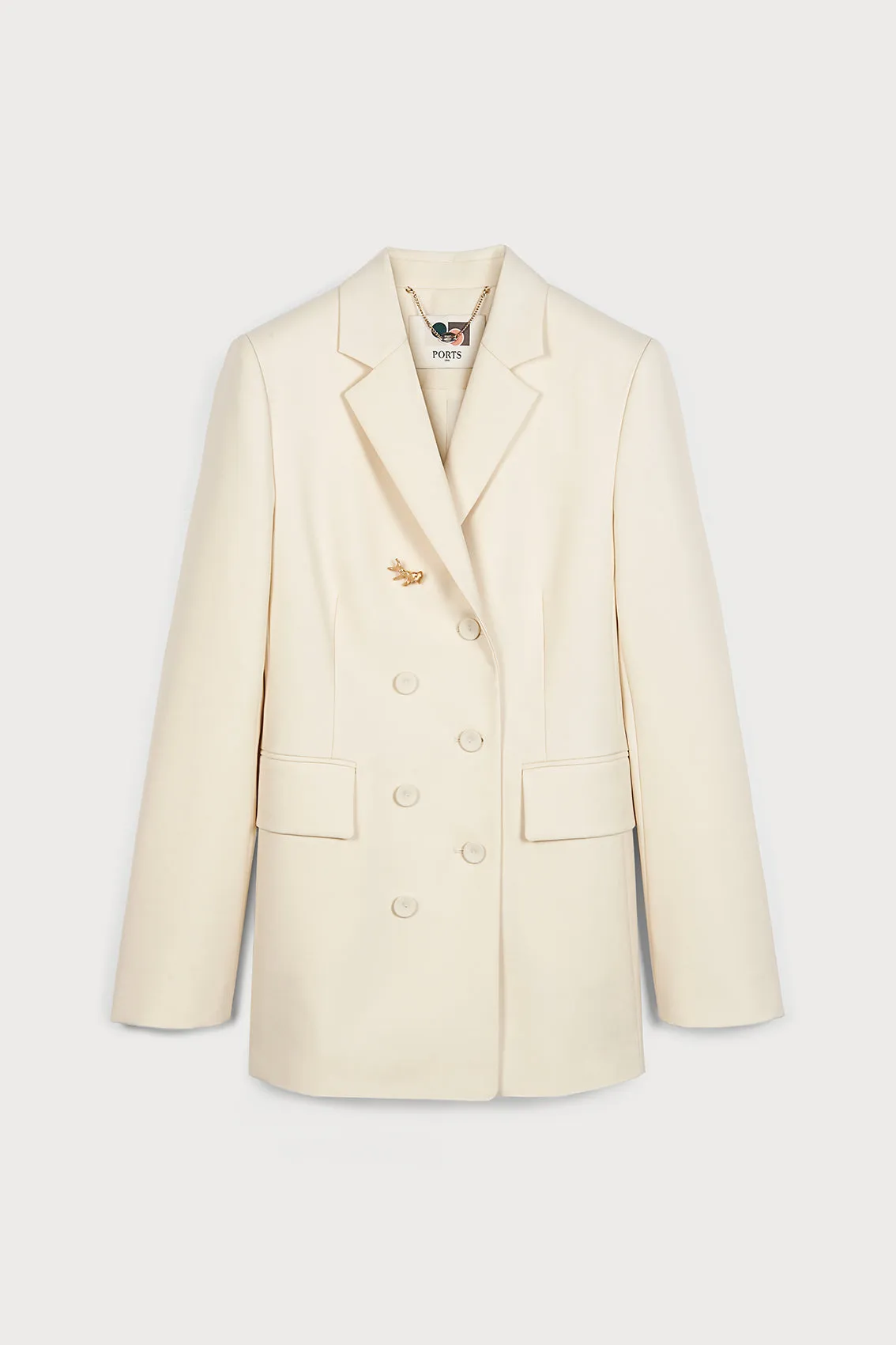 OPULENT PORTS 1961 BLAZER IN IVORY sold by Ports 1961