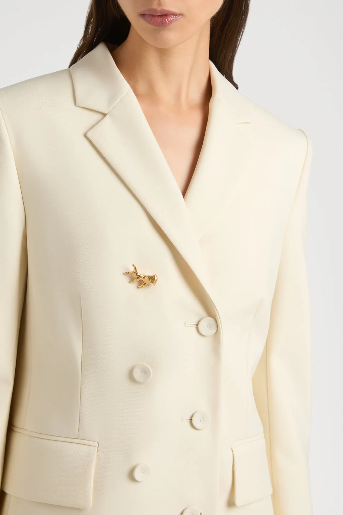 OPULENT PORTS 1961 BLAZER IN IVORY sold by Ports 1961 product image thumbnail 3