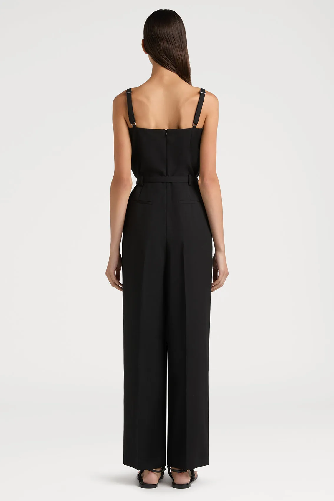 SOPHISTICATED JUMPSUIT IN TIMELESS BLACK sold by Ports 1961 product image thumbnail 4
