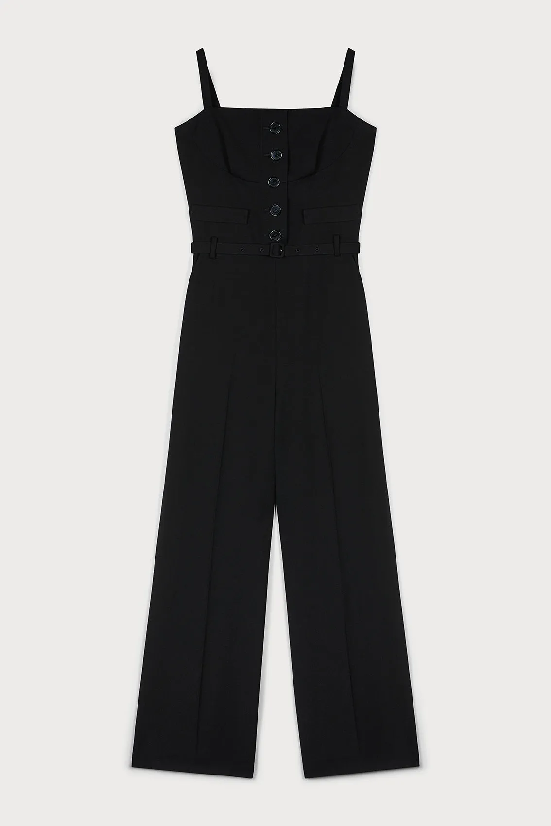 SOPHISTICATED JUMPSUIT IN TIMELESS BLACK sold by Ports 1961