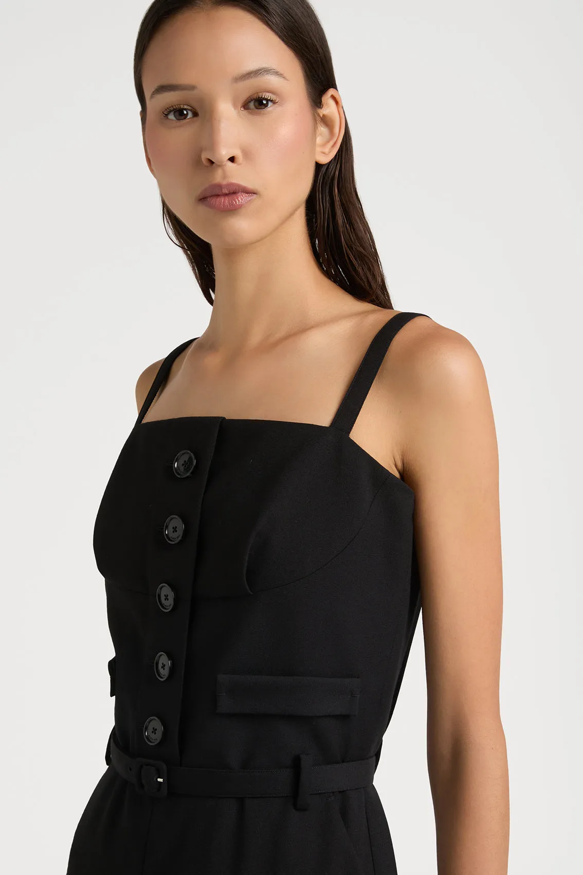 SOPHISTICATED JUMPSUIT IN TIMELESS BLACK sold by Ports 1961 product image thumbnail 3