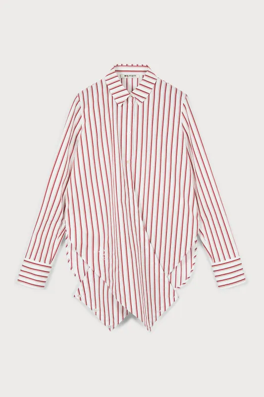 AMALFI COAST RED STRIPE SHIRT sold by Ports 1961
