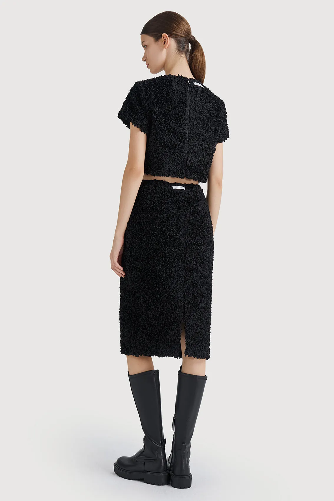 LIGHTWEIGHT CROPPED TOP sold by Ports 1961 product image thumbnail 4