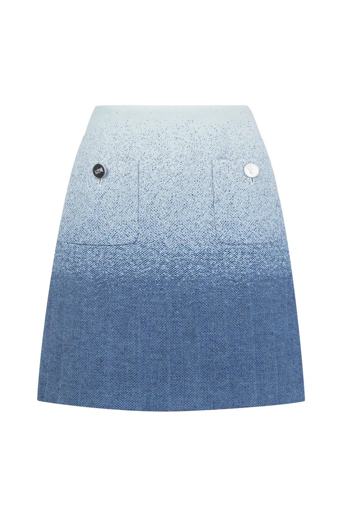 WOOL GRADIENT COLOR SKIRT sold by Ports 1961
