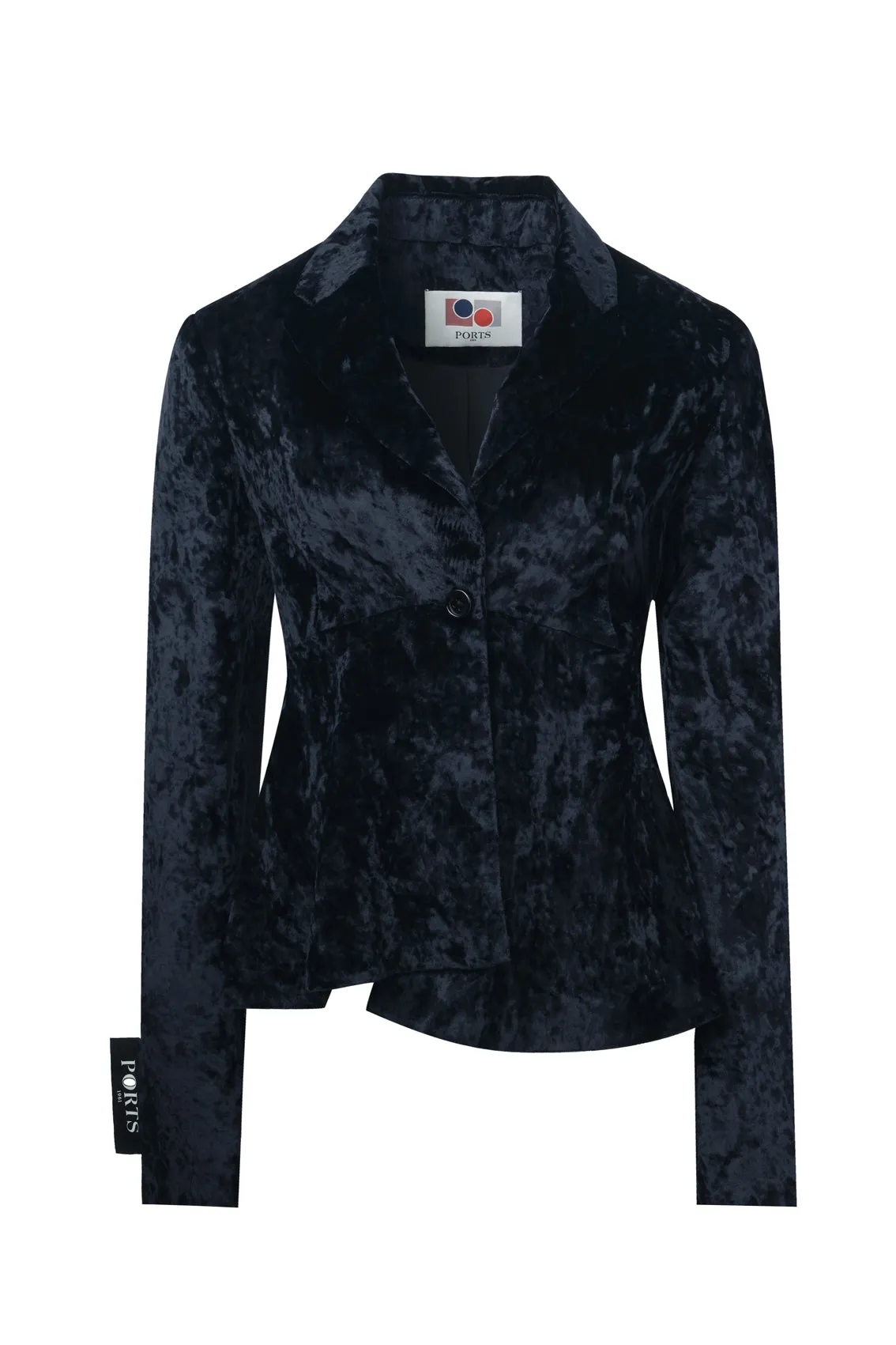 ICE FLORAL VELVET BLAZER sold by Ports 1961