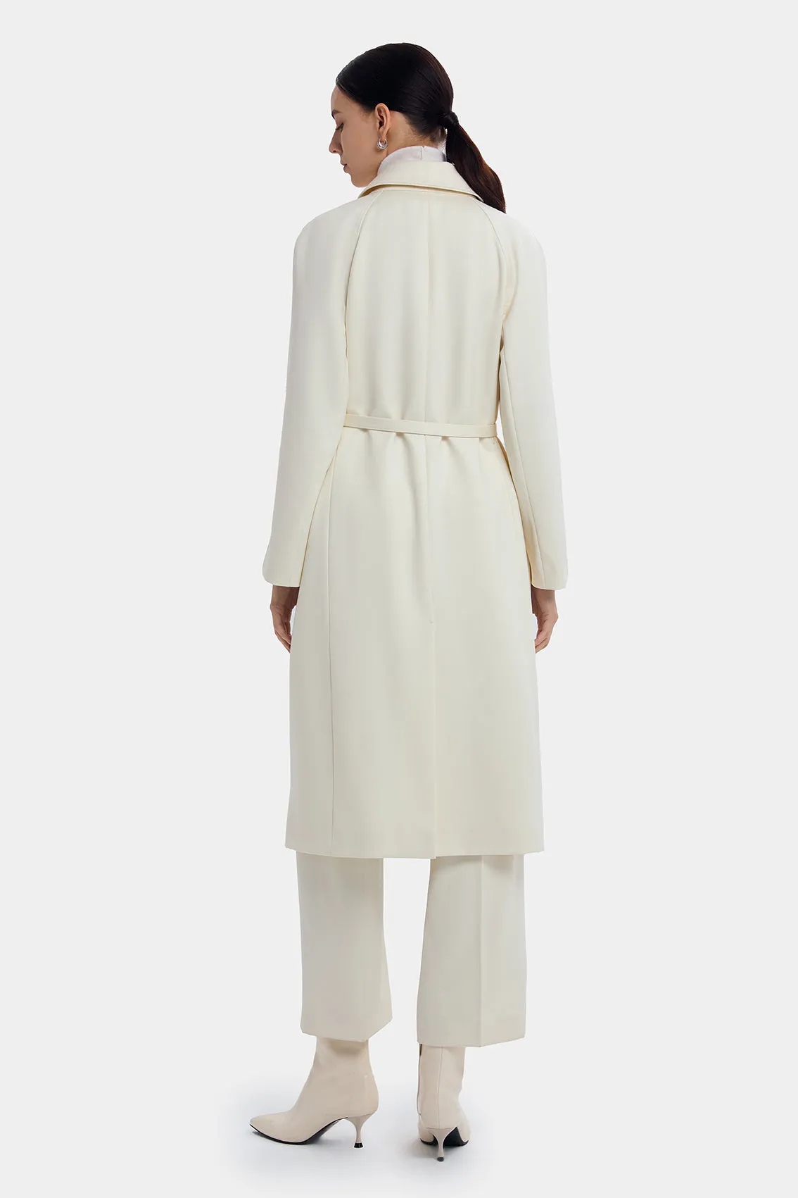PRISTINE WHITE TRENCH sold by Ports 1961 product image thumbnail 4