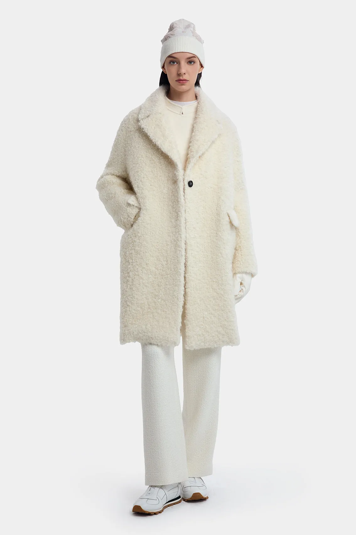 WINTERY CREAM COAT sold by Ports 1961