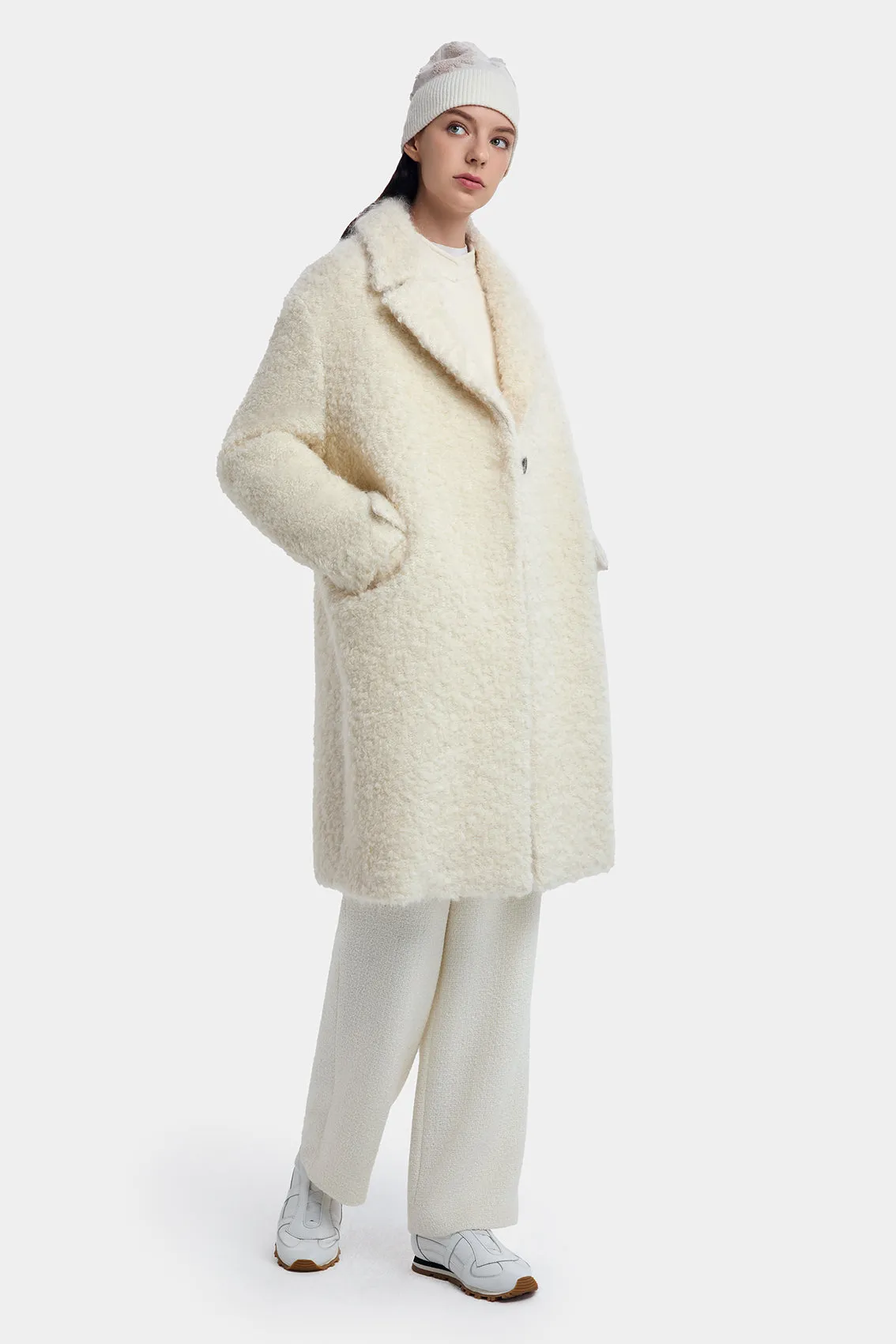 WINTERY CREAM COAT sold by Ports 1961 product image thumbnail 3