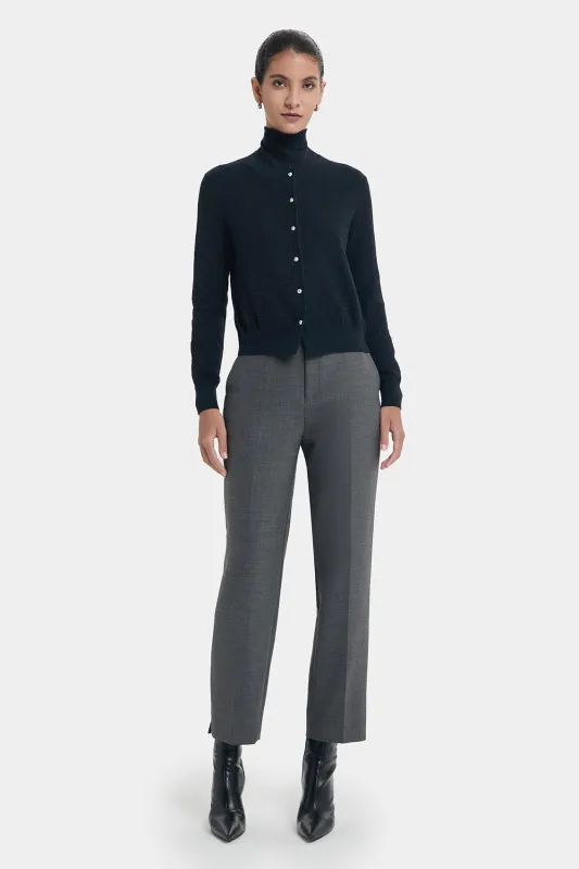EFFORTLESSLY CIGARETTE DEEP GREY TROUSERS sold by Ports 1961