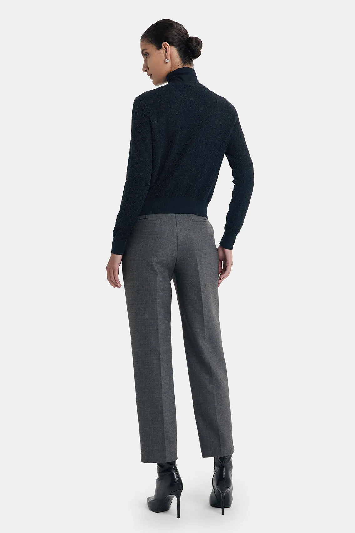 EFFORTLESSLY CIGARETTE DEEP GREY TROUSERS sold by Ports 1961 product image thumbnail 3