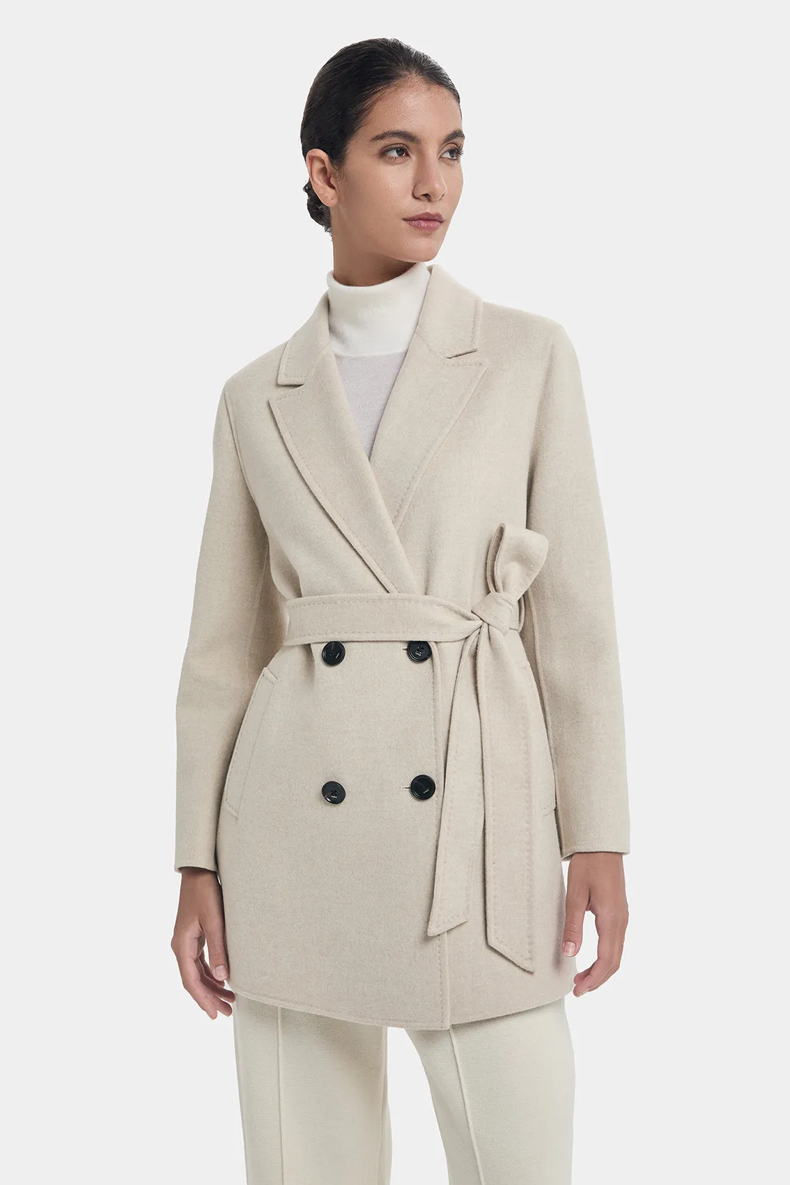 COMFORT WOOL CASHMERE COAT sold by Ports 1961 product image thumbnail 2