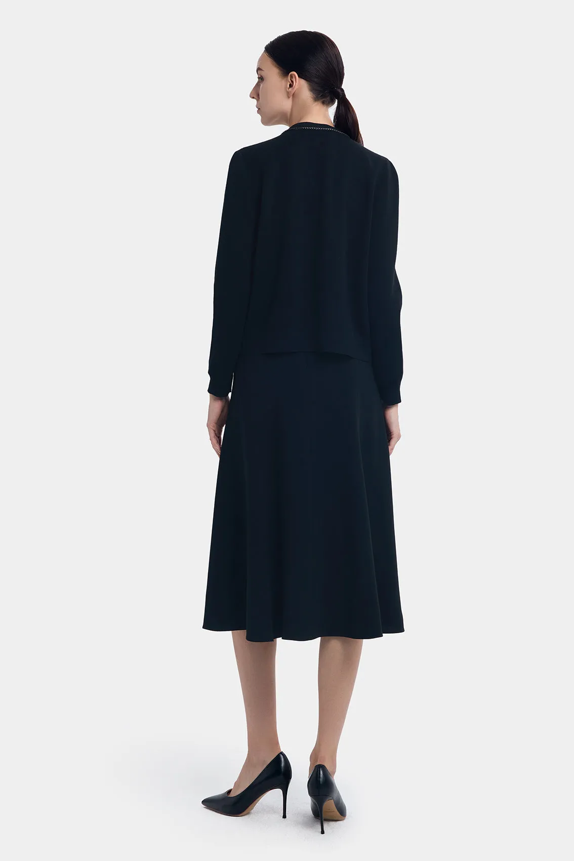 CHAIN DECORATIVE CARDIGAN sold by Ports 1961 product image thumbnail 4