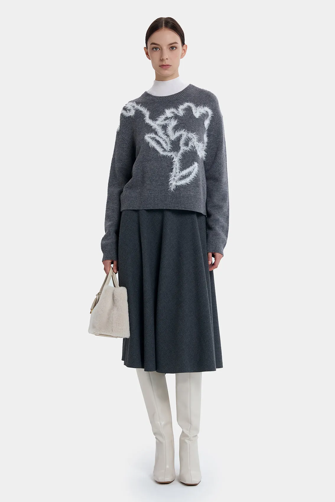 FLATTERS A-LINE SKIRT sold by Ports 1961