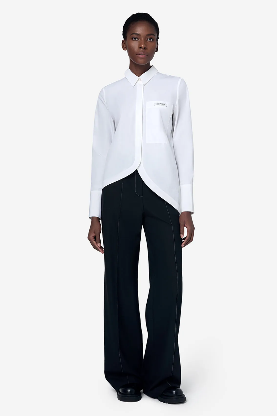No. 10 ~ ASYMMETRICAL SHIRT sold by Ports 1961 product image thumbnail 2