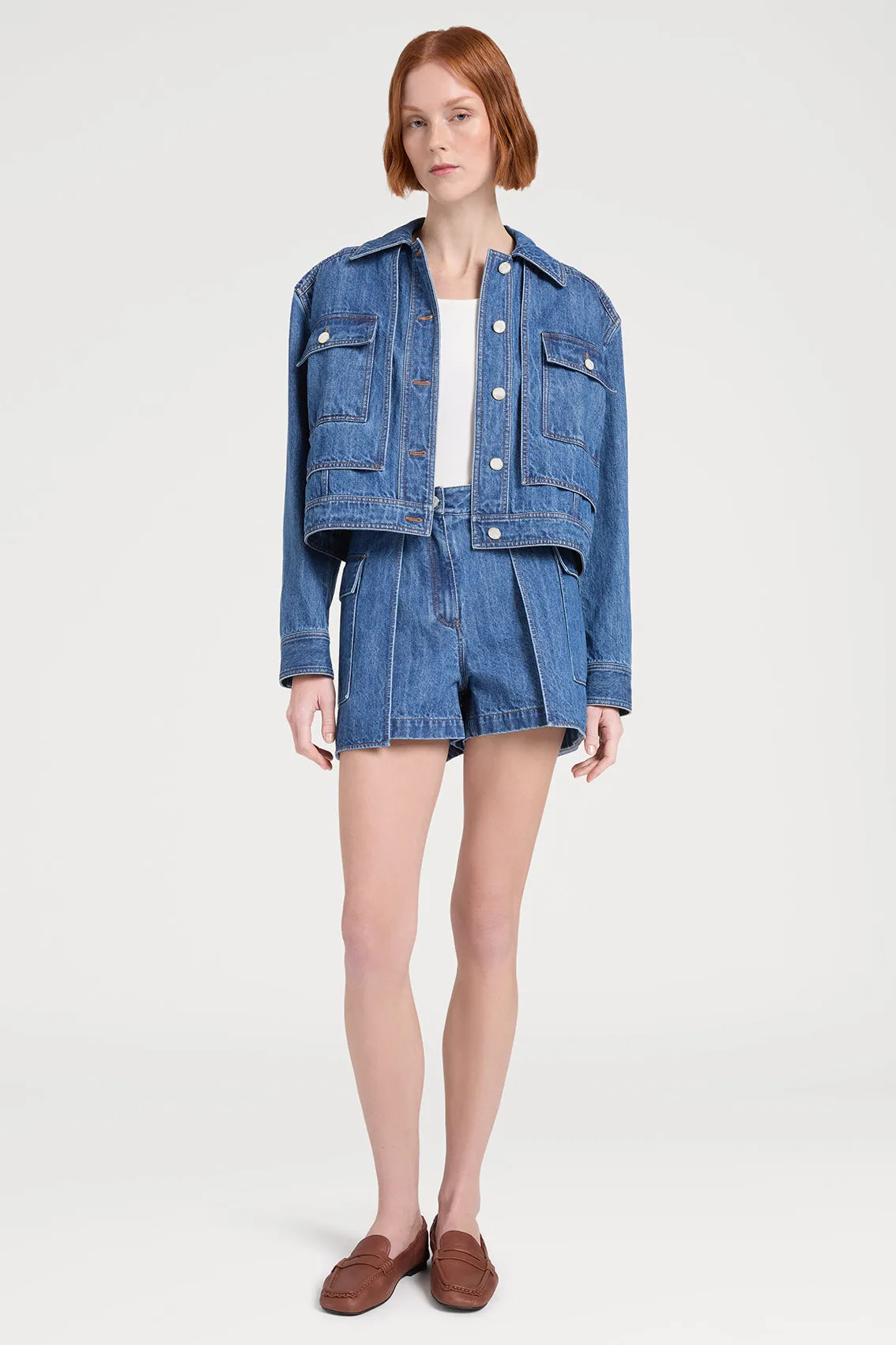 CLASSIC BLUE DENIM JACKET sold by Ports 1961 product image thumbnail 2
