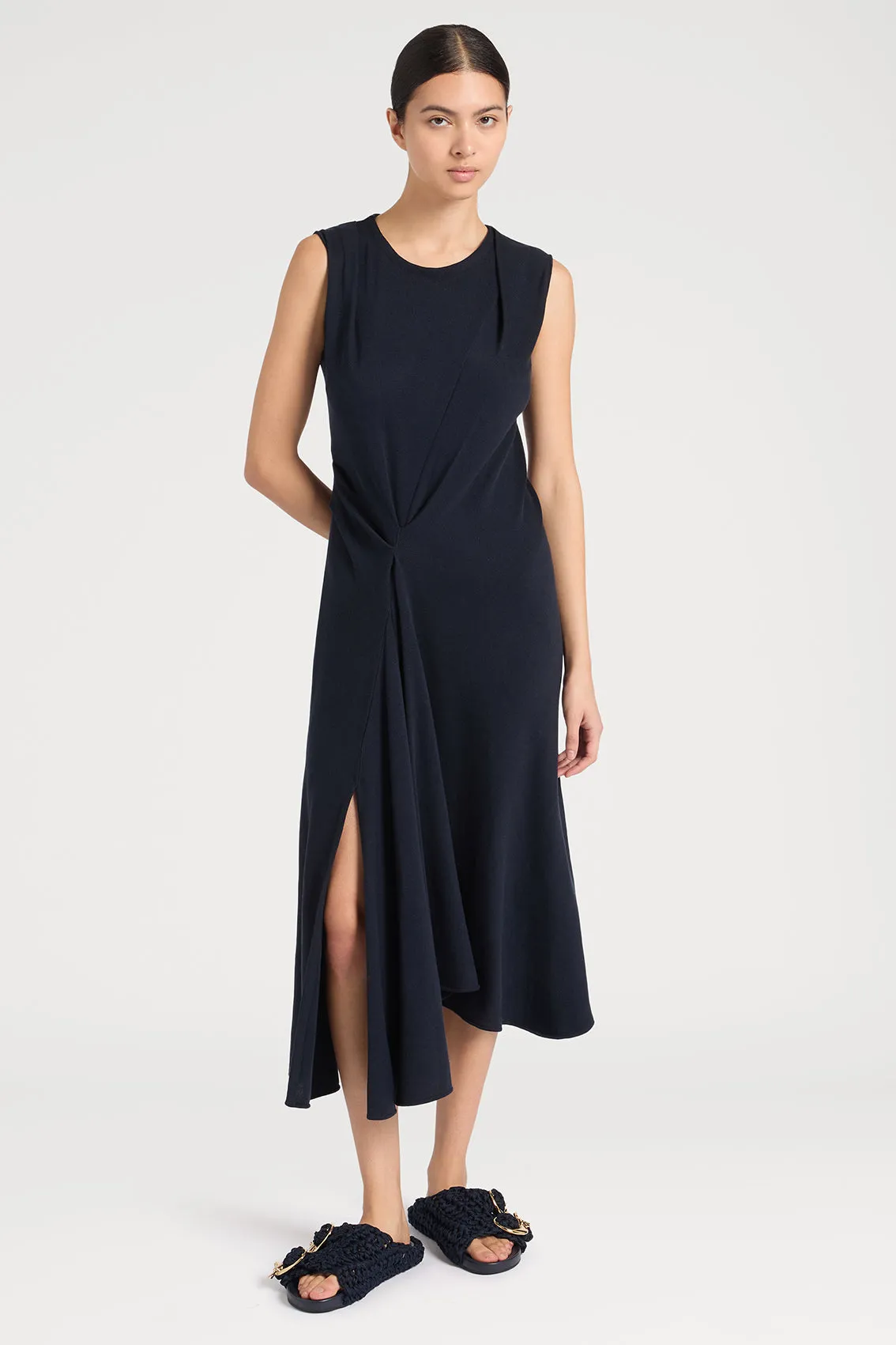 TWIST-FRONT DRESS sold by Ports 1961 product image thumbnail 2