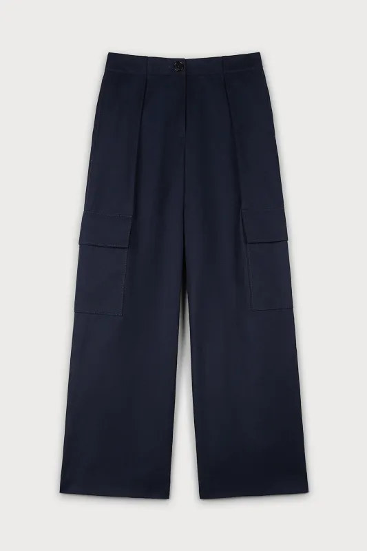 WIDE-LEG CARGO TROUSERS sold by Ports 1961
