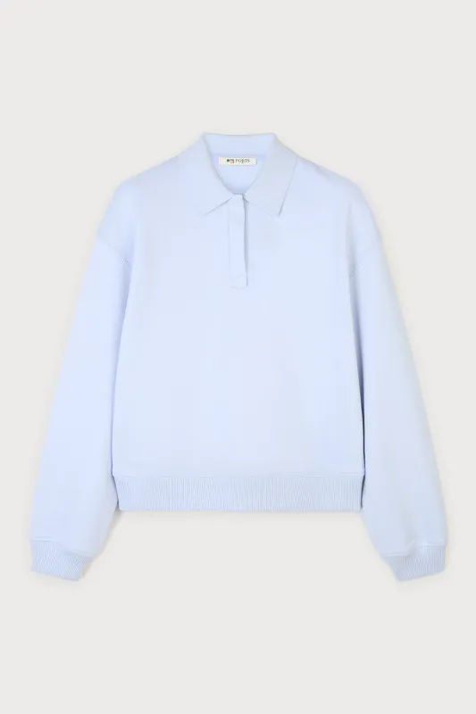 LONG SLEEVE POLO SWEATSHIRT made by Ports 1961