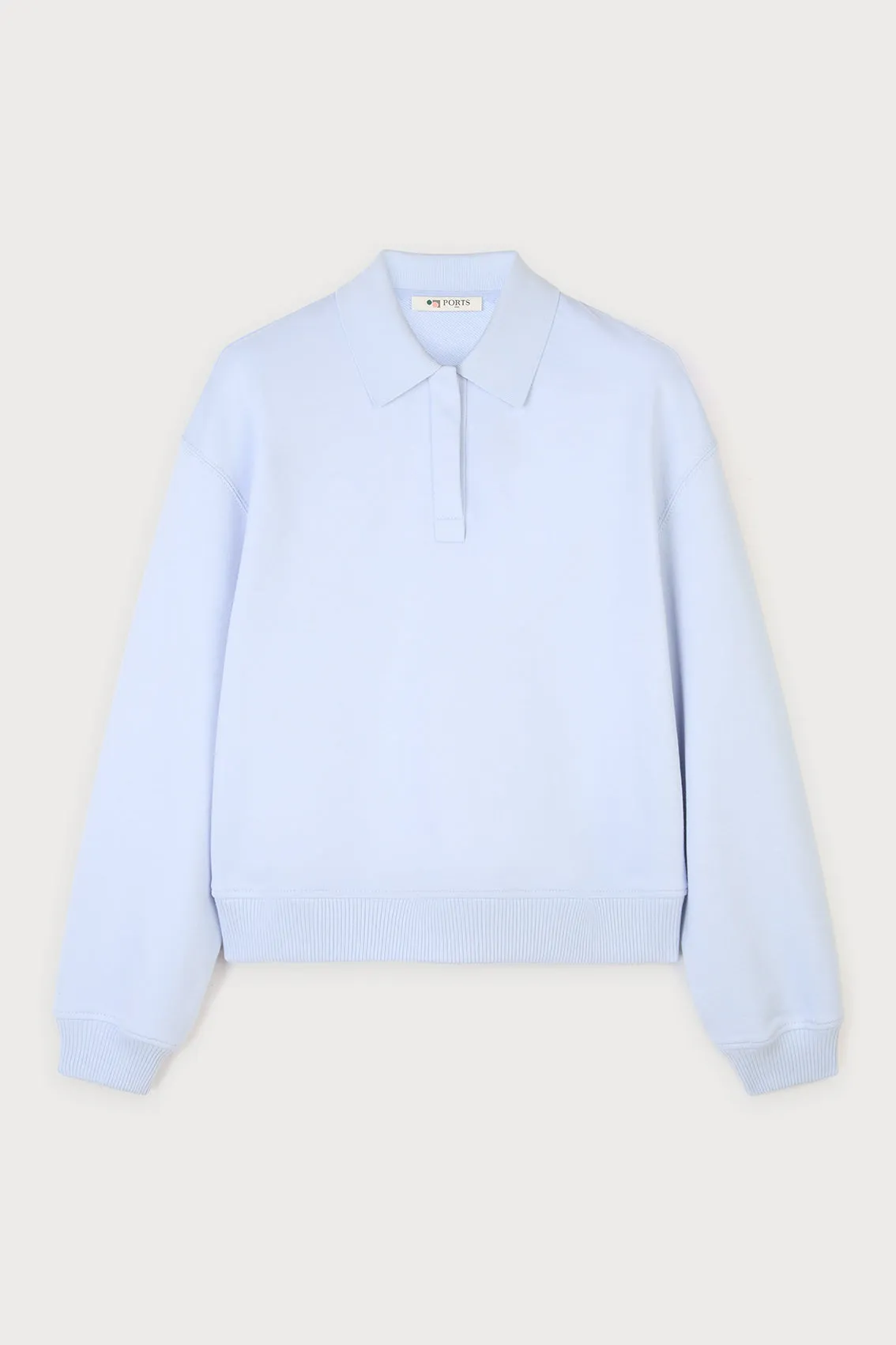LONG SLEEVE POLO SWEATSHIRT sold by Ports 1961