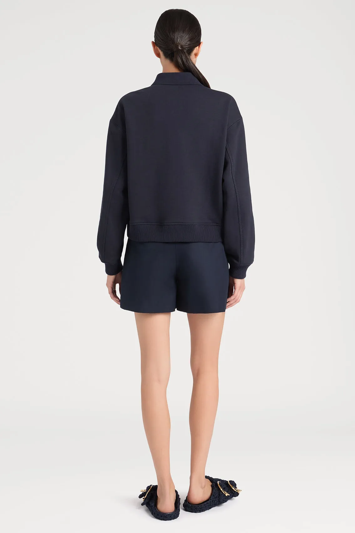 EMBELLISHED FLORAL POLO TOP sold by Ports 1961 product image thumbnail 3