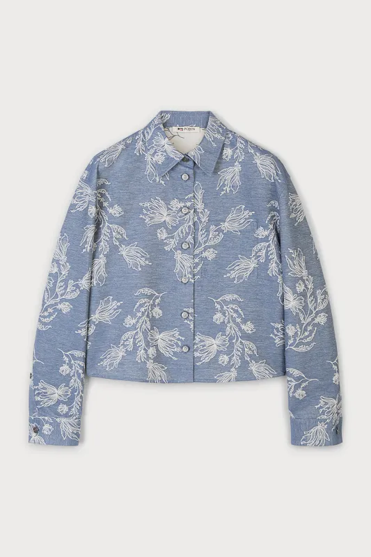 FLORAL EMBROIDERED JACKET sold by Ports 1961