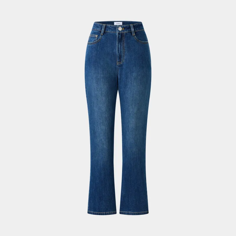 CLASSIC MID-WASH STRAIGHT JEANS made by Ports 1961