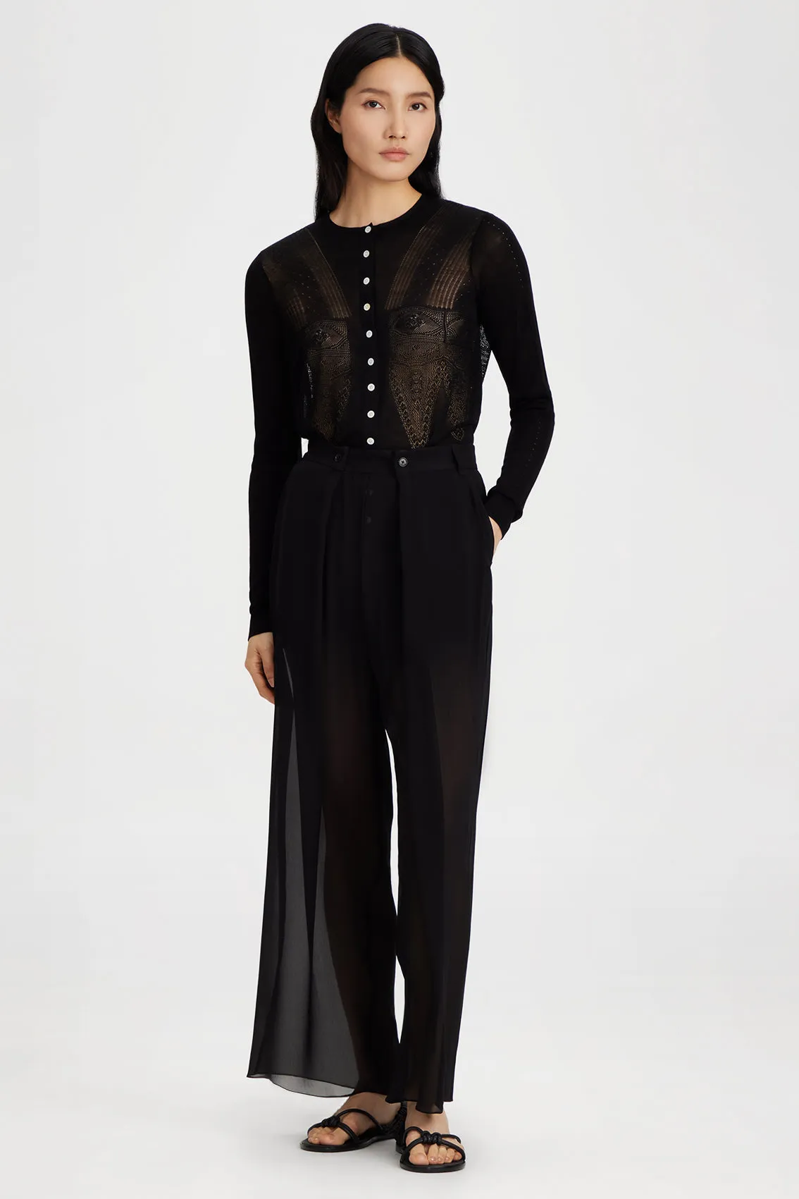 PLEATED WIDE-LEGS sold by Ports 1961 product image thumbnail 2