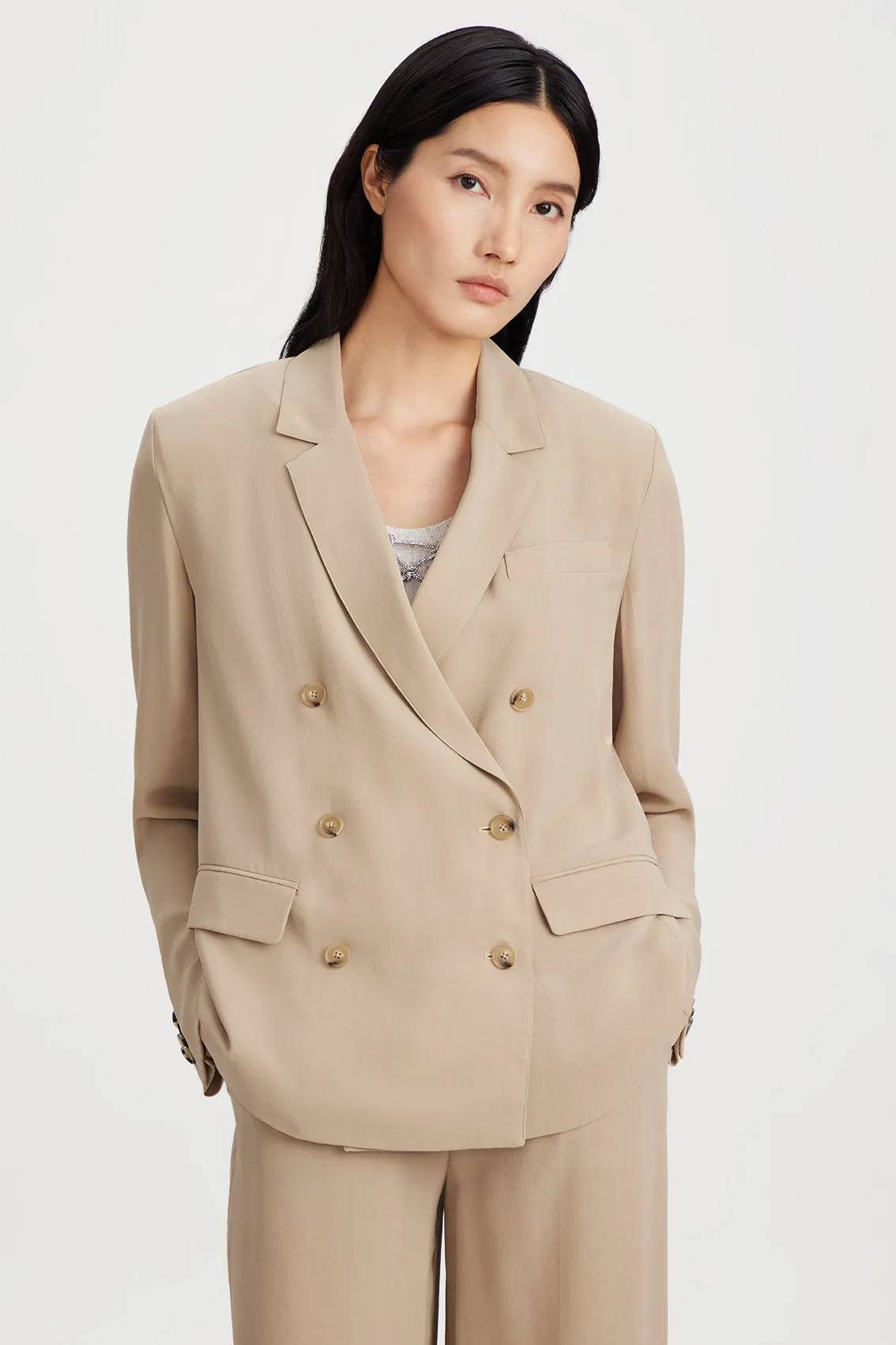 CLASSIC DOUBLE-BREASTED BLAZER sold by Ports 1961 product image thumbnail 4