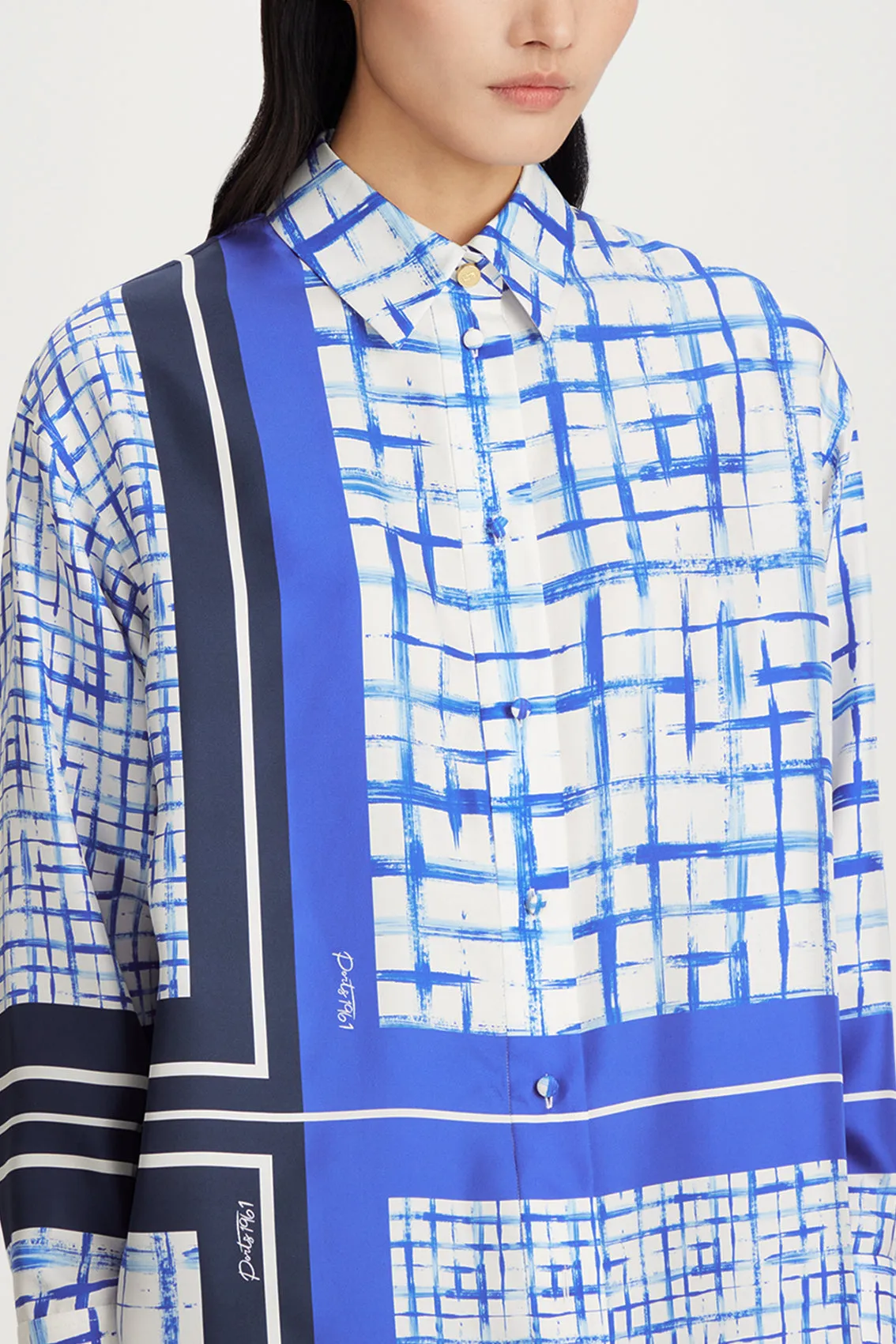 PRINTED BUTTON-UP SHIRT sold by Ports 1961 product image thumbnail 4
