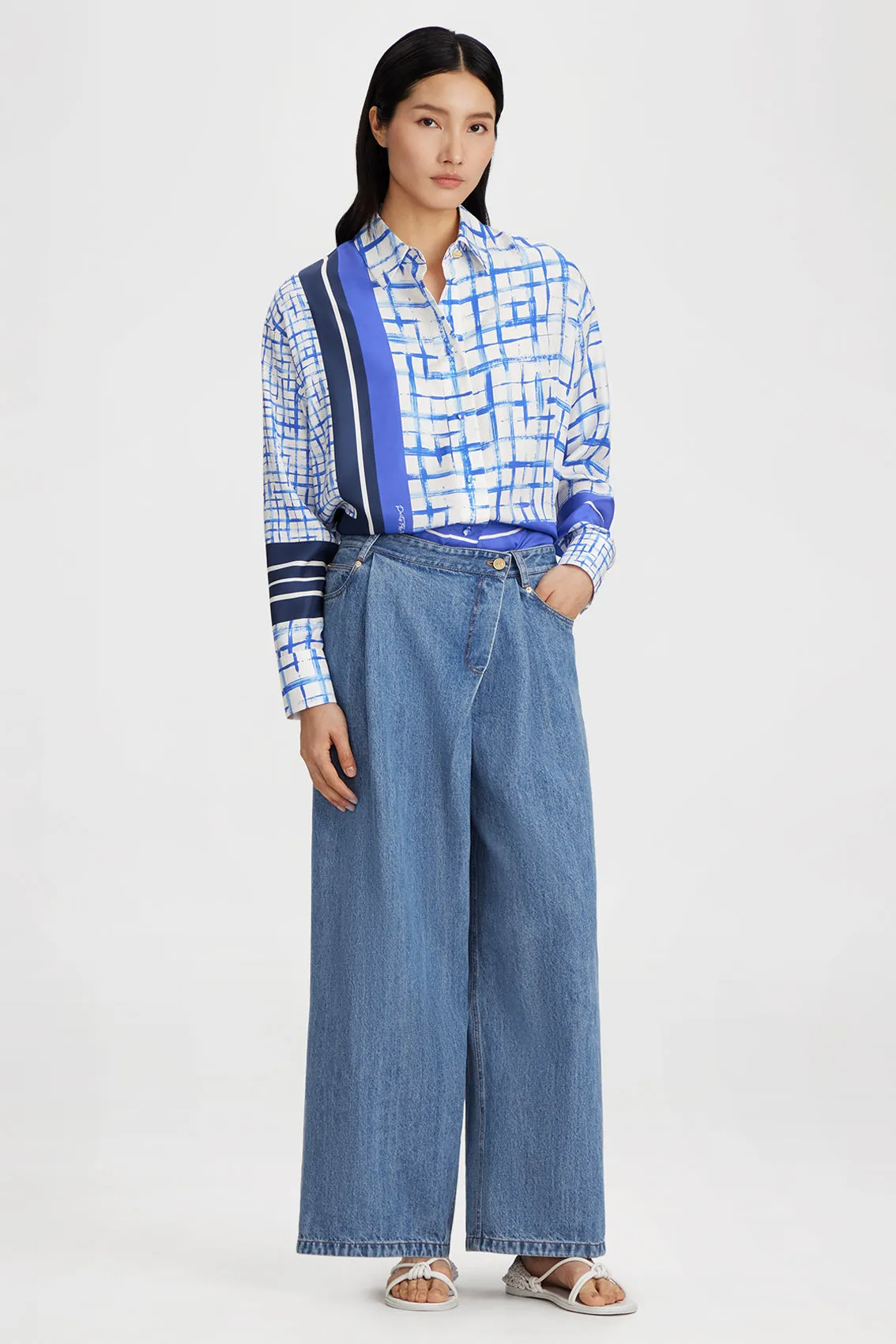 PRINTED BUTTON-UP SHIRT sold by Ports 1961 product image thumbnail 2