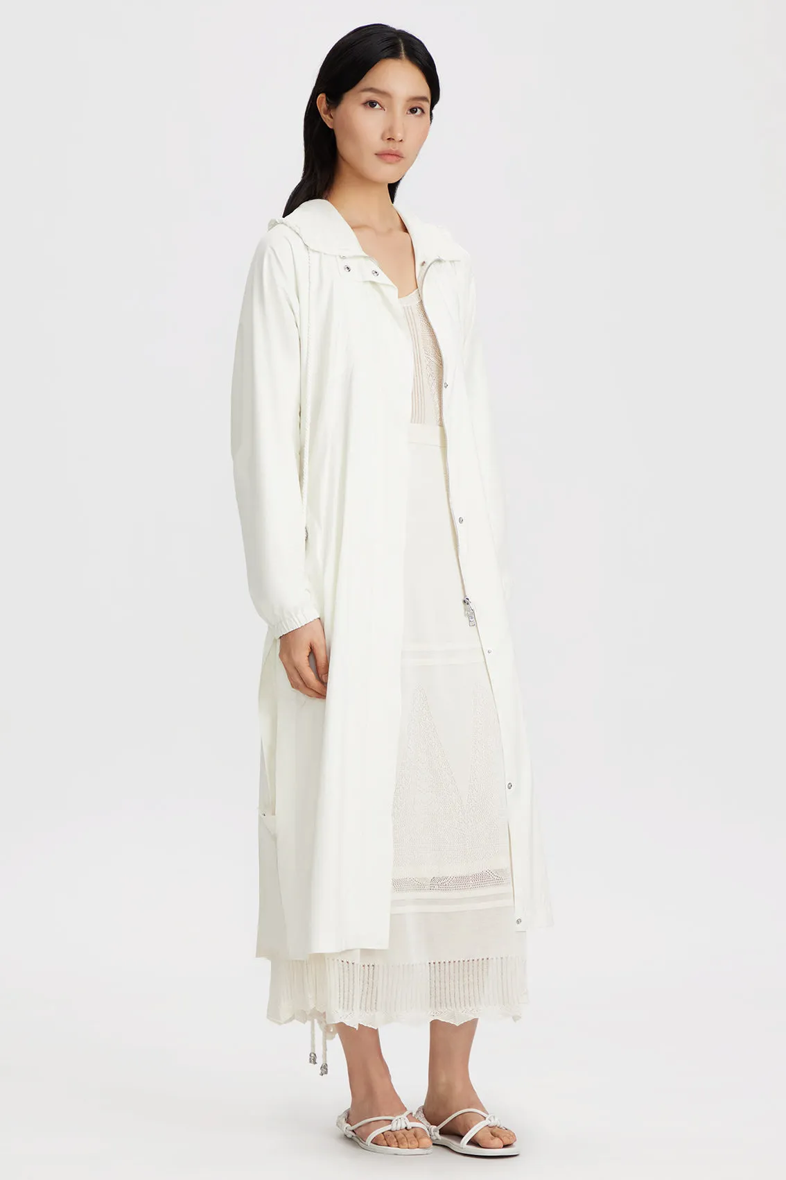 BELTED HOODED TRENCH sold by Ports 1961 product image thumbnail 2