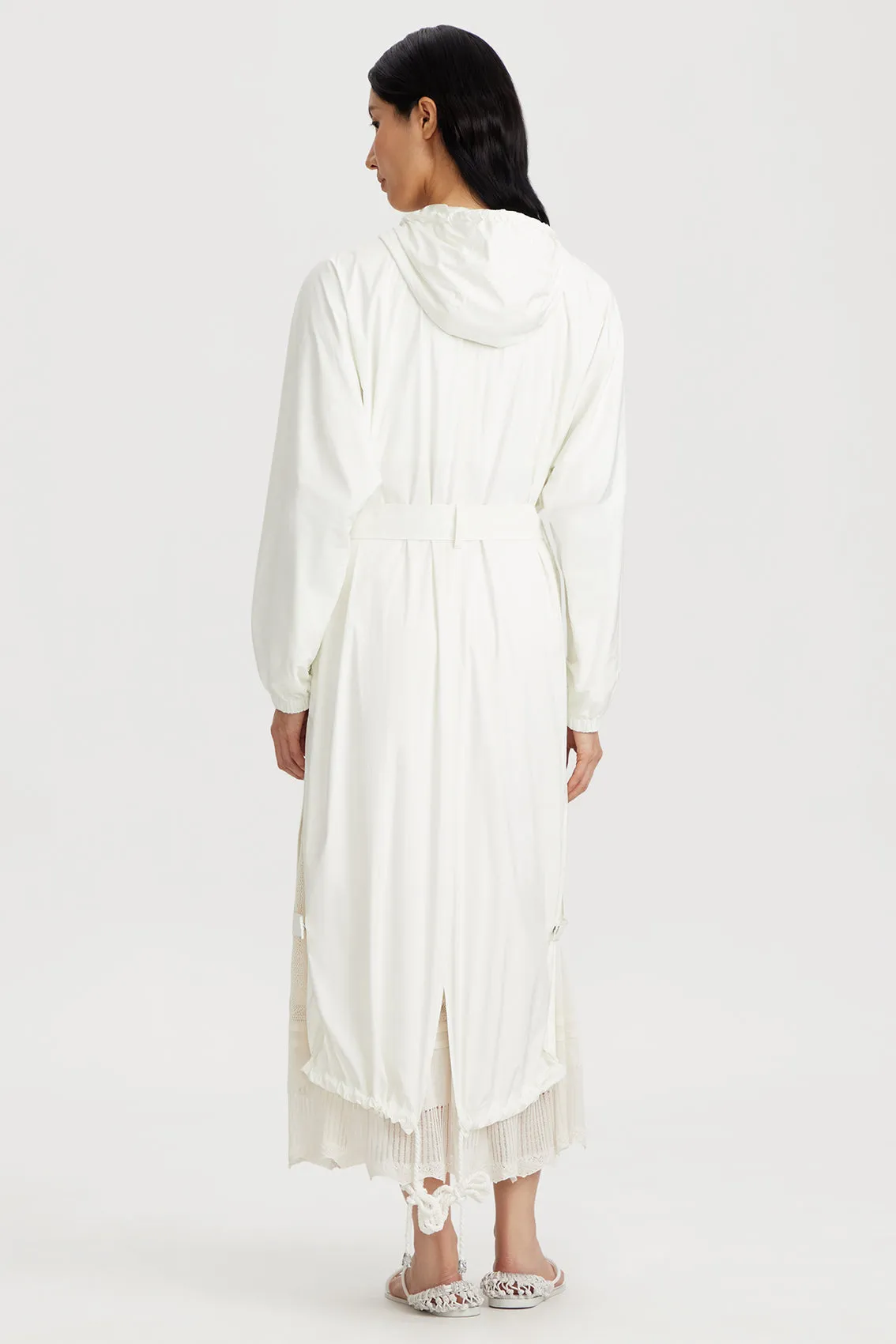 BELTED HOODED TRENCH sold by Ports 1961 product image thumbnail 3