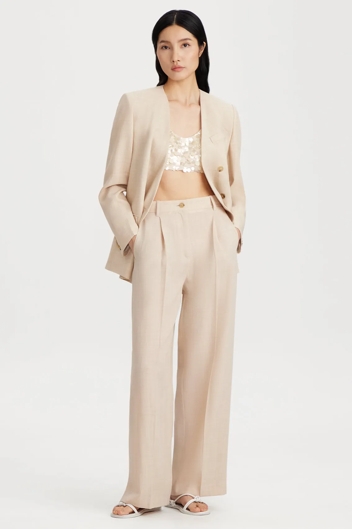 SEQUIN BRALETTE TOP sold by Ports 1961 product image thumbnail 2