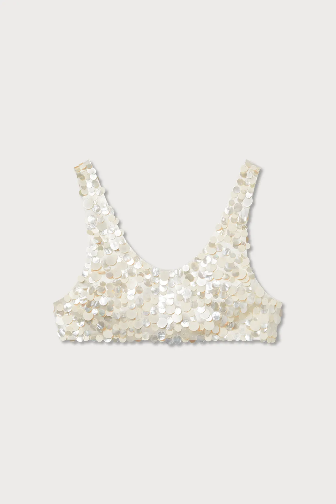 SEQUIN BRALETTE TOP sold by Ports 1961