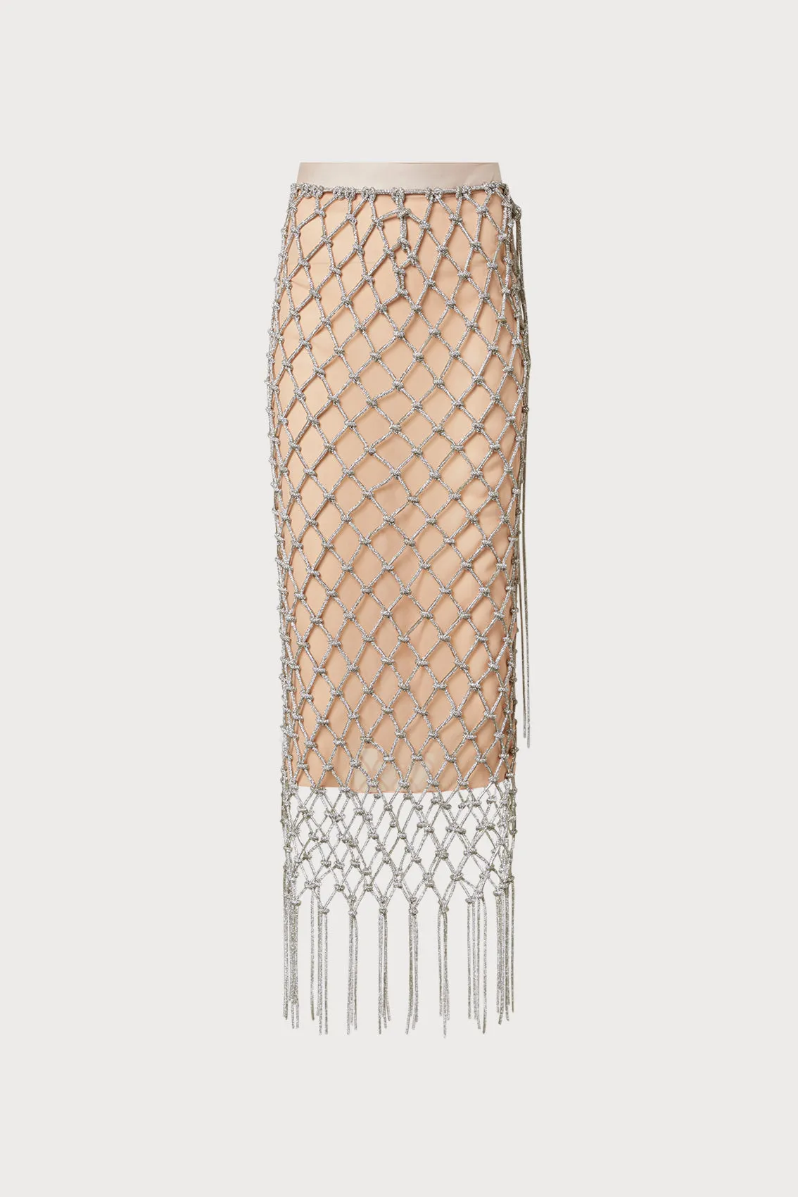 NET MIDI SKIRT sold by Ports 1961
