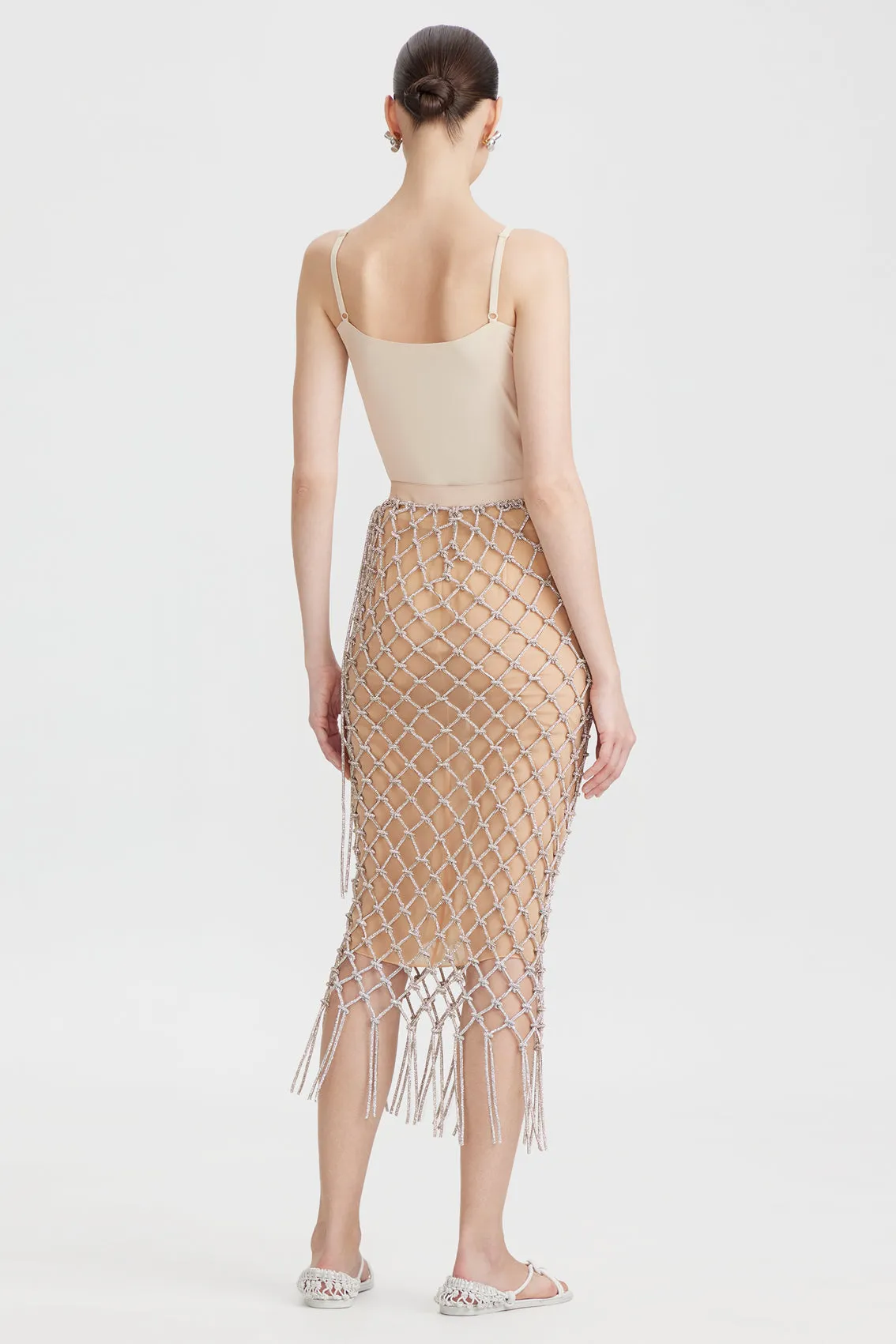 NET MIDI SKIRT sold by Ports 1961 product image thumbnail 3