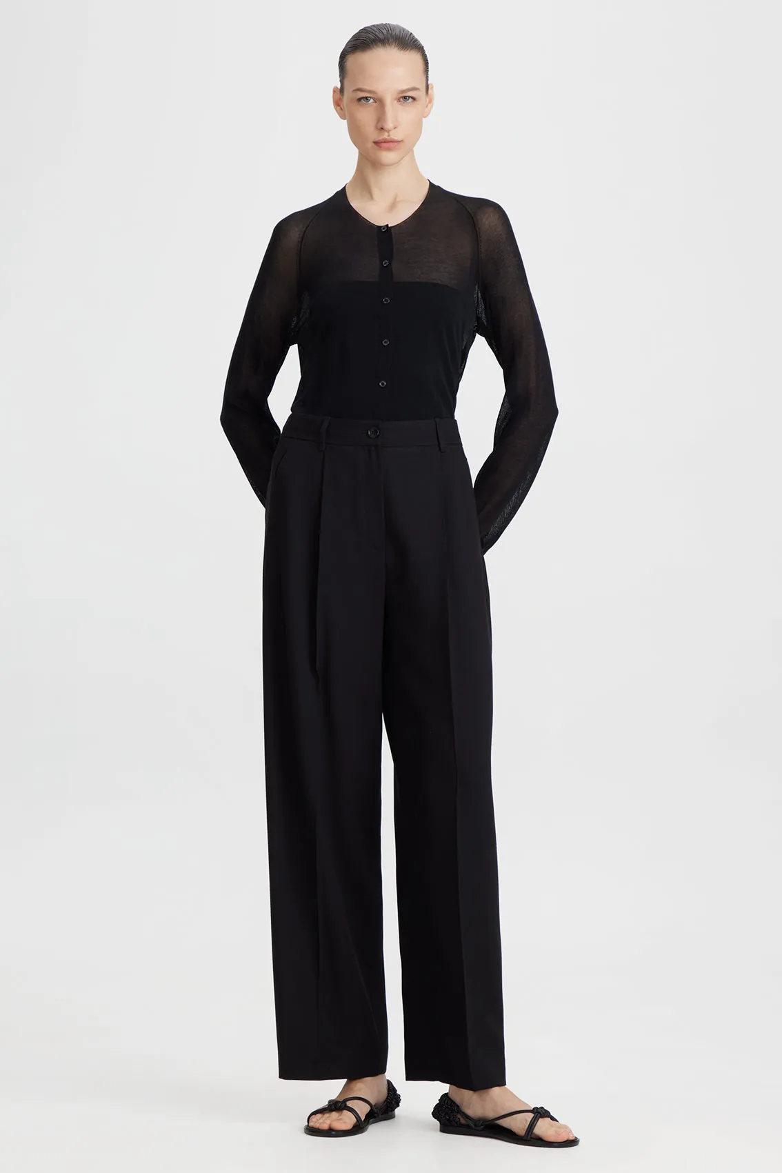 TAILORED WIDE PANTS sold by Ports 1961 product image thumbnail 2