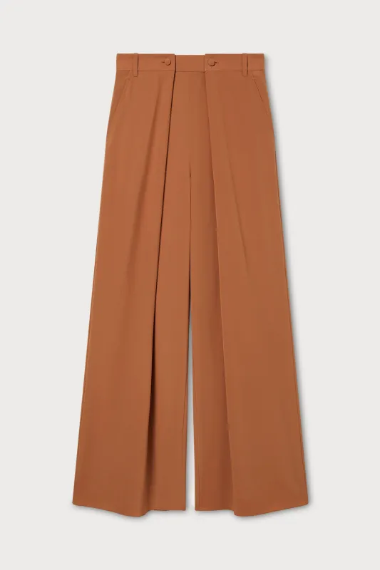 PLEATED WIDE-LEG TROUSERS made by Ports 1961
