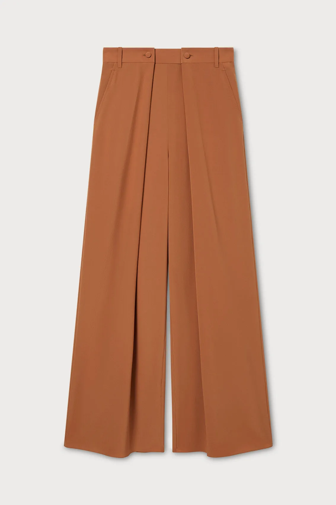 PLEATED WIDE-LEG TROUSERS sold by Ports 1961