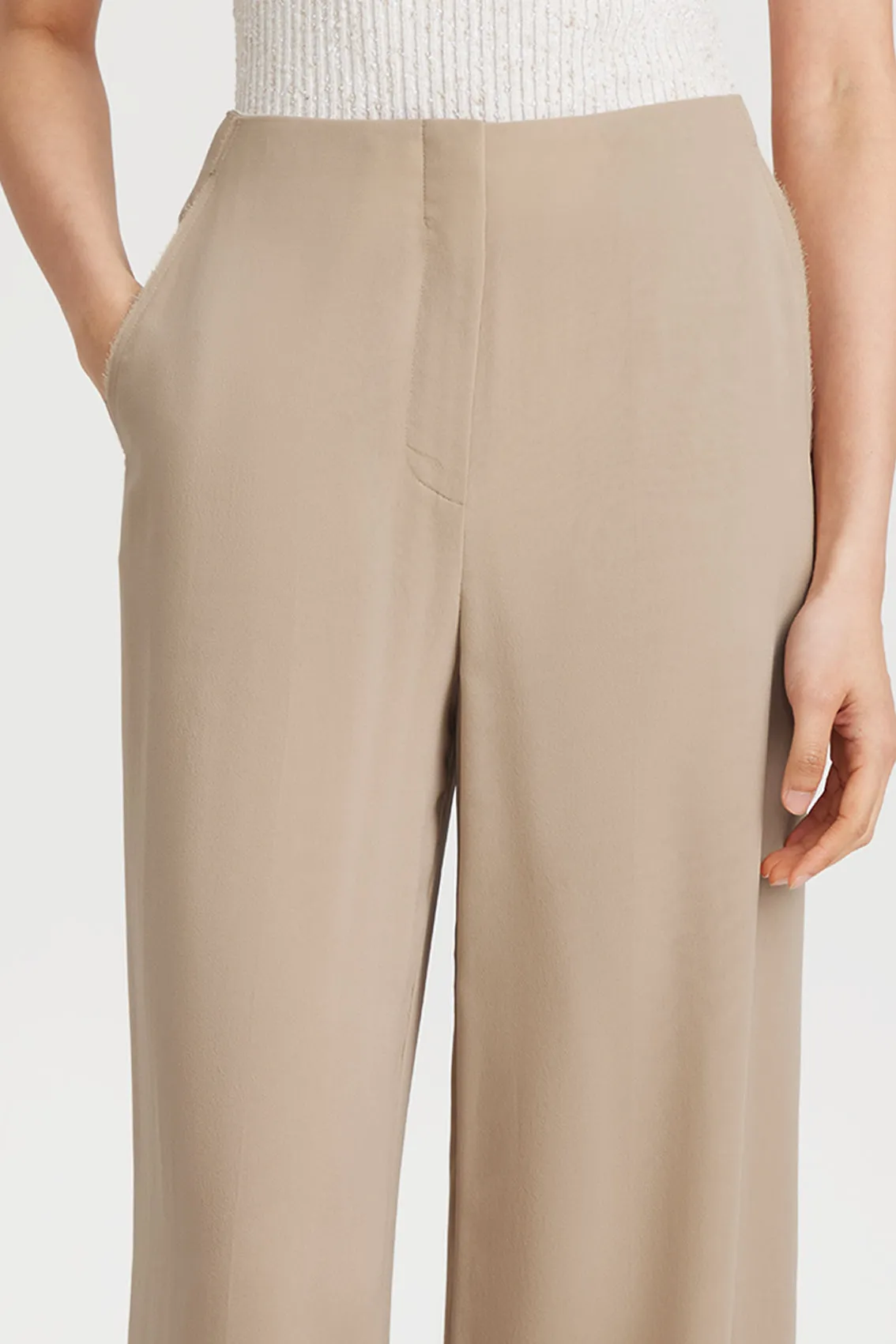 DRAPEY WIDE-LEG PANTS sold by Ports 1961 product image thumbnail 4