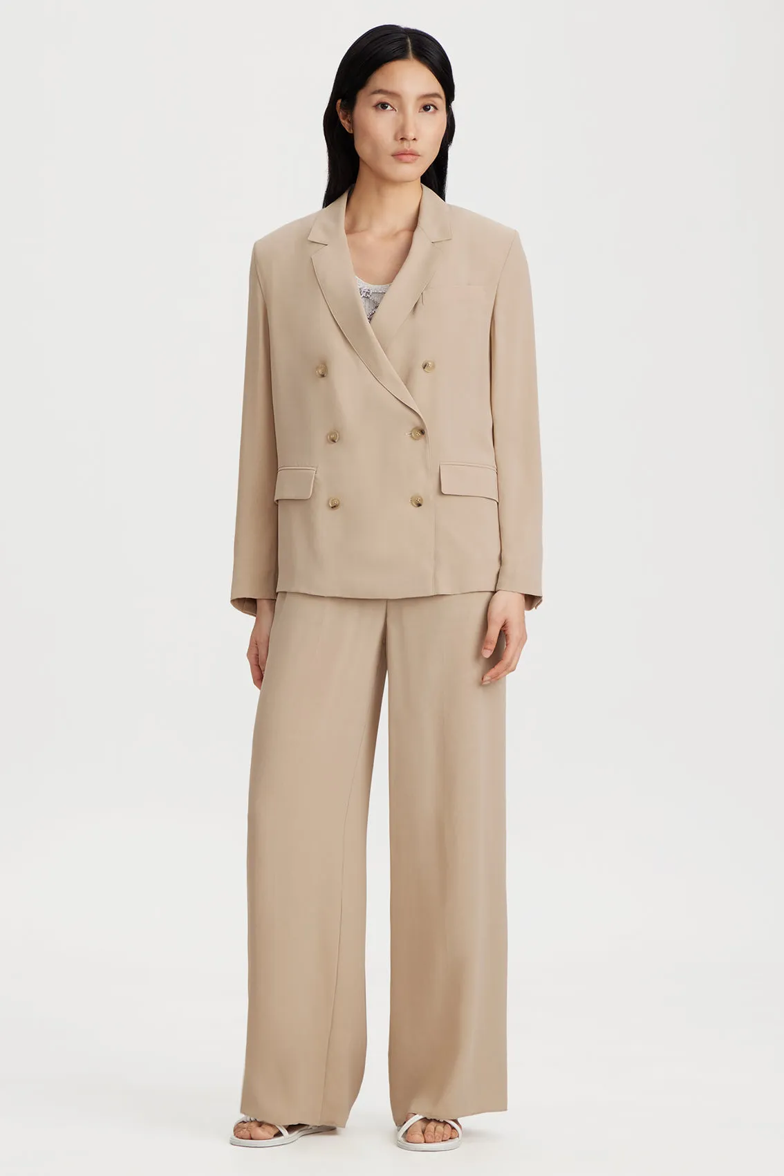 DRAPEY WIDE-LEG PANTS sold by Ports 1961 product image thumbnail 2