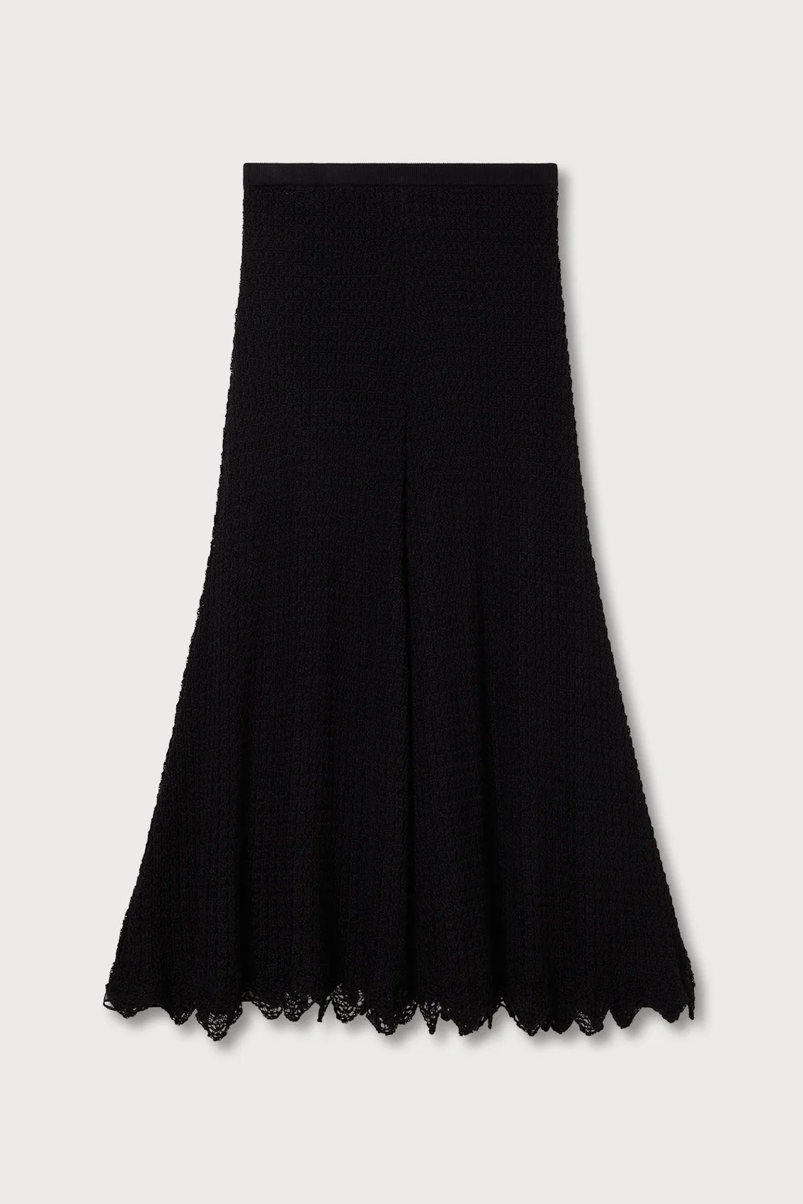 OPENWORK MIDI SKIRT sold by Ports 1961