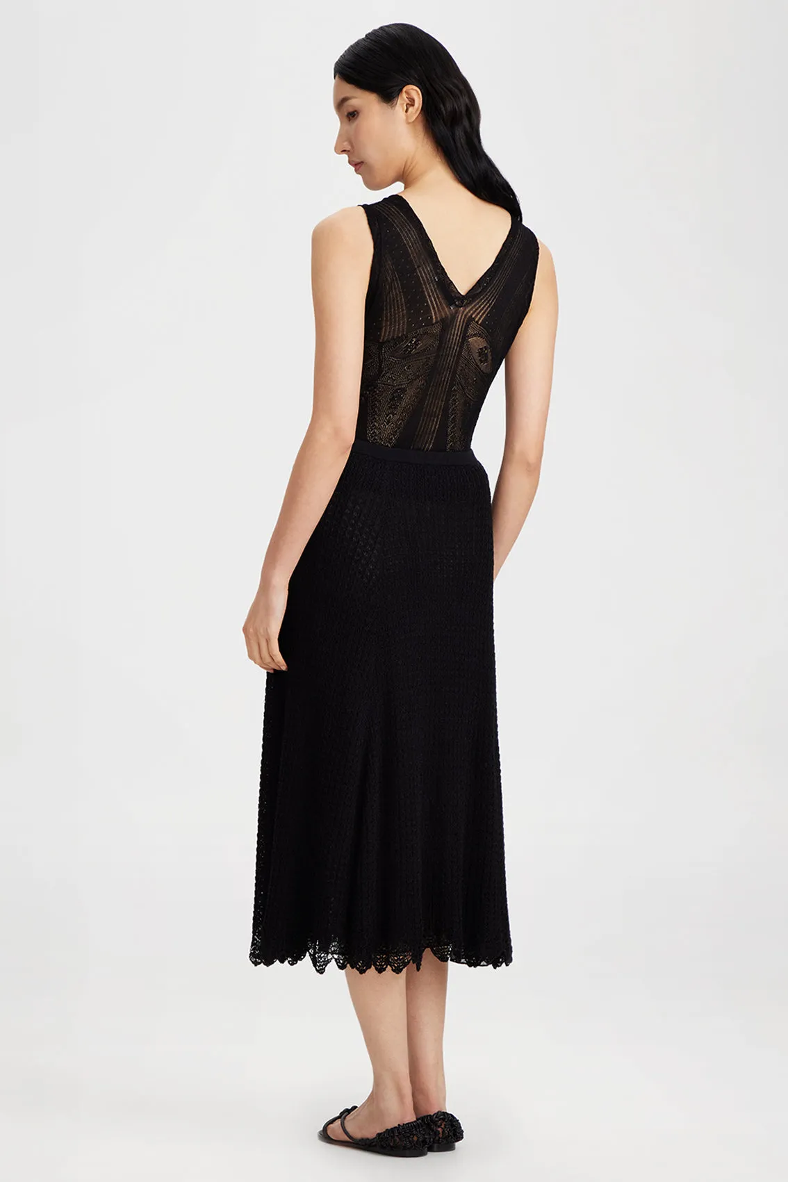 OPENWORK MIDI SKIRT sold by Ports 1961 product image thumbnail 3