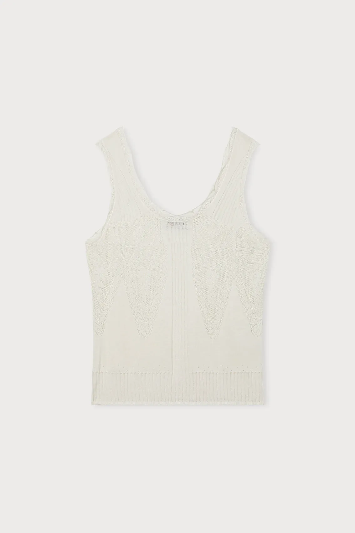LACE KNIT TANK sold by Ports 1961