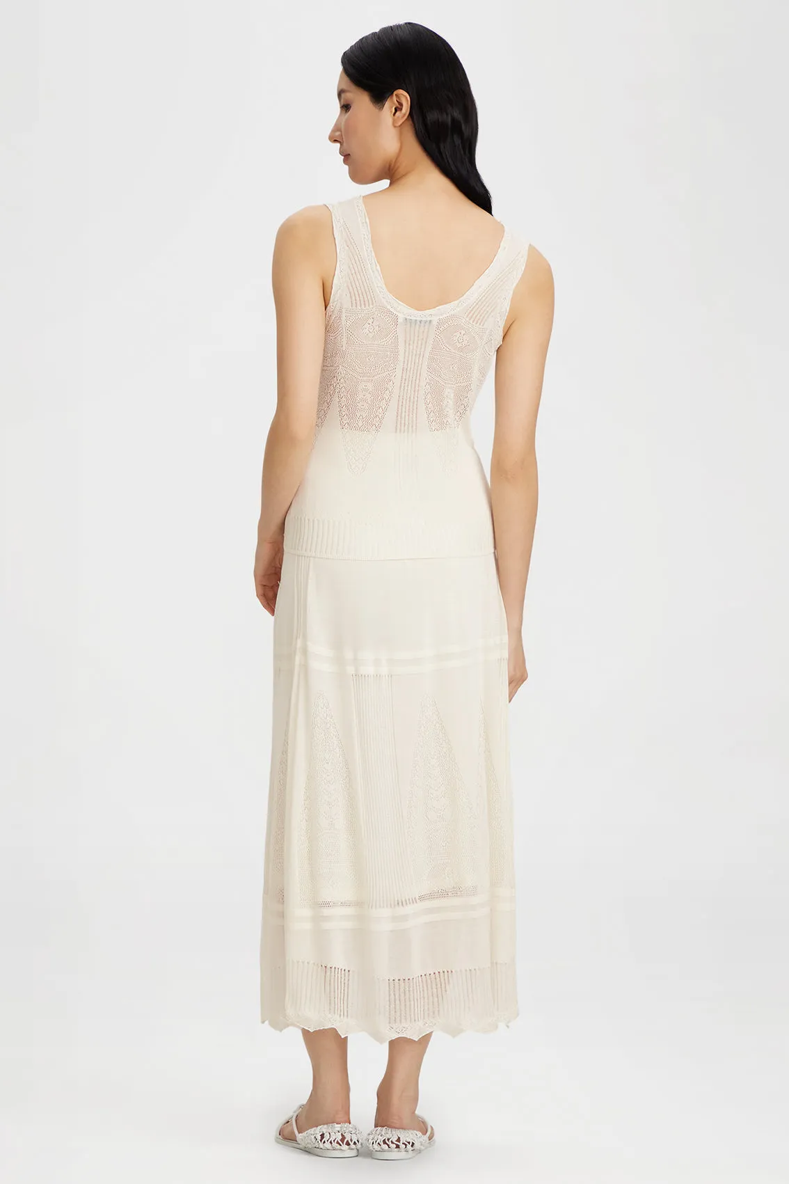 LACE KNIT TANK sold by Ports 1961 product image thumbnail 3